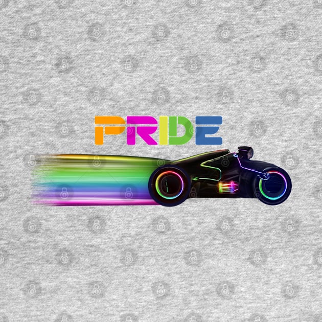 Tron Pride Cycle by DistractedGeek